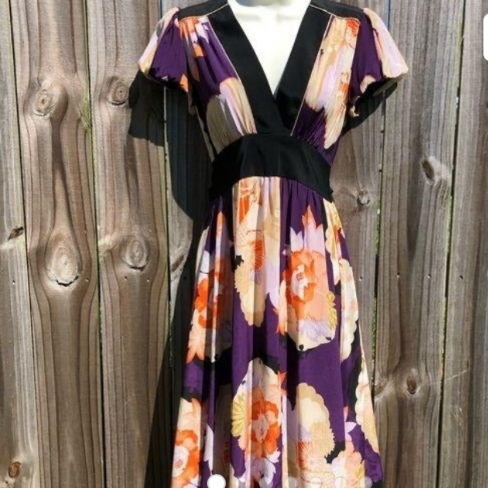 Anthropologie Corey Lynn Calter silk dress
